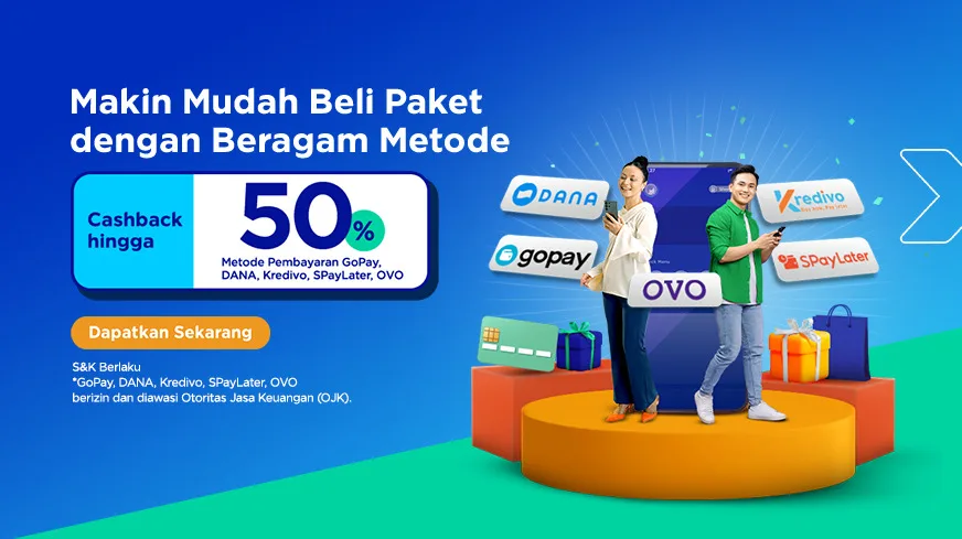 Promo Beli Paket Internet XL Cashback Sampai 50%